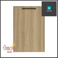 บานซิงค์เดี่ยว PARAZZO ENZO มือจับดำ 40x60 ซม. สีเนเจอรัลโอ๊คSINGLE CABINET DOOR PARAZZO ENZO 40x60CM NATURAL OAK **ด่วน ของมีจำนวนจำกัด**