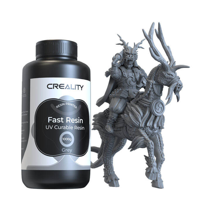 ร้อน-ซีโอดี-creality-fast-ตะกั่วบัดกรีเรซิ่นสำหรับเครื่องพิมพ์3d-uv-lcd-halot-mage-pro-halot-sky-halot-one-halot-ray-รองรับความเร็วการพิมพ์ที่รวดเร็วยืดหยุ่นและความแข็งแกร่งดีกลิ่นน้อยการพิมพ์สูงความส
