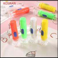 KONSIRAN 10Pcs สีแบบสุ่ม ไฟฉายขนาดมินิ ของเล่นโคมไฟ ของขวัญงานเลี้ยงวันเกิด ไฟพวงกุญแจ ใสสะอาด พลาสติกทำจากพลาสติก ไฟฉายแอลอีดี เด็กเด็กๆ