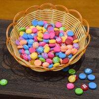 20g  Fake M bean Chocolate bean treats play with miniature scene PVC models decorated by hand Nails Screws Fasteners