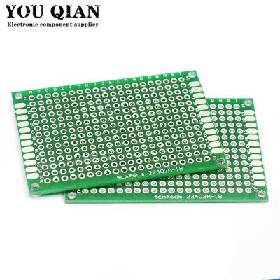 【YF】✜◘✖  4x6cm Side Prototype PCB diy Printed Circuit Board