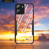 Lereach ตลับอะคริลิกใส สำหรับ Vivo Y36 Y27 4G V29 Pro V29e เคส TPU เคสฝาหลังกันกระแทก