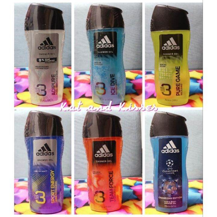 ADIDAS Hair and Body Shower Gel 250ml Lazada PH