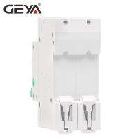 Din Rail สวิตช์หลัก2ขั้ว Ftion สวิตช์ปลดการเชื่อมต่อเบรกเกอร์400VAC DP Breaker GEYA GYH8