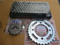 HONDA CB72 CB77 FRONT (15T)  &amp; REAR  (32T) SPROCKET&amp; DRIVE CHAIN 530 / 120 SET  #โซ่ สเตอร์หน้า 15ฟัน สเตอร์หลัง 32ฟัน