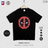 [ส่งฟรี] เสื้อยืด Deadpool เดดพูล ลิขสิทธิ์แท้ มาร์เวล รุ่น MVX-317 เสื้อ Marvel แท้ [M,L,XL,2XL]