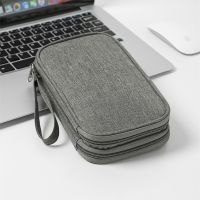 USB Data Cable Organizer Travel Kit Case Pouch Electronic Organizer For Earphone Wire Power Bank Portable Digital Storage Bags