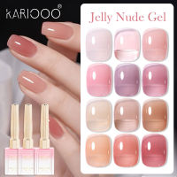 KARIOOO สีเจลนู้ด สีโทนนู้ด สีเจลโปร่ง สีสวย ทาง่าย   R4