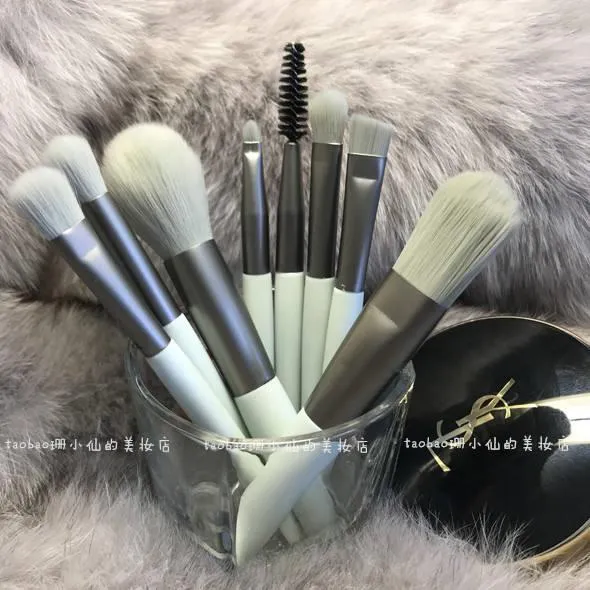 high-end-original-8pcs-makeup-brush-set-portable-short-ultra-soft-travel-size-beginner-blush-brush-eyeshadow-brush-beauty-makeup-tools