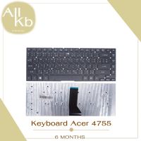 Keyboard Acer 4755  / Keyboard Acer 4755 4755G E1-470 E1-472 E5-411 E5-421 E5-471 3830T 4830T V3-431 V3-471 V3-471G คีย์บอร์ด เอเซอร์ รุ่น 4755 / TH-ENG ปุ่มกดไม่ติดเคลมได้เลย