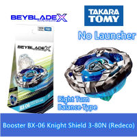 Original Takara Tomy Beyblade-X Booster BX-06 Knight Shield 3-80N (Redeco) adg