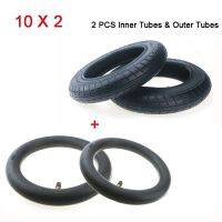 2 Pcs 10 Inches Updated Tires for Xiaomi M365 Scooter Tyre Thicken Inflation Wheel Tubes Outer Tires for Xiaomi Electric Scooter