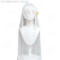 Ninym Ralei Cosplay Wig Anime The Genius Princes Guide To Raising A「HSIU 」Fiber synthetic wig white long hair Free wig Cap [ Hot sell ] Decoration Center