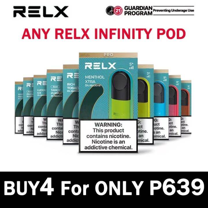 Vape Any Pods For Relx Infinity Pro Relx The Win Philippines