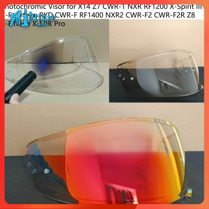 Shoei ryd photochromic sales visor