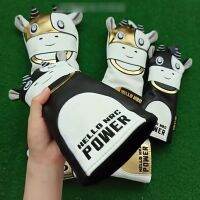 Head Covers For Golf Clubs No  1   3   5   UT Cartoon Water Proofing Rotatable Digital Number Plate Club Protective Cover