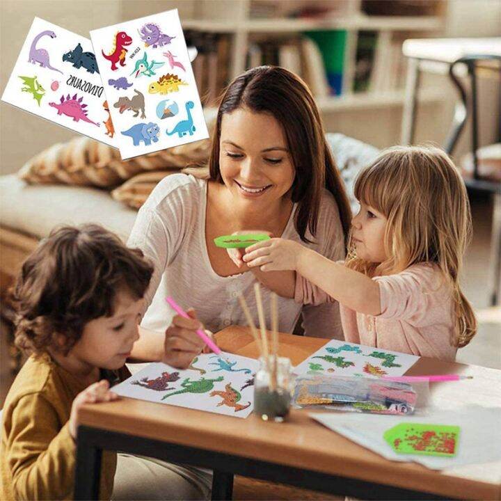 3x-childrens-5d-diamond-painting-pictures-set-diy-animals-diamond-painting-sticker-kit-crystal-art-craft-for-children