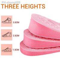 Growing Sole Insoles Women Height Increase Insole Templates Inserts Shoes Female Heighten Pad for Feet Memory Foam Wedge Inner