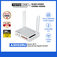 Router WiFi băng tần kép Gigabit AC1200 - A3002RU - TOTOLINK thumbnail