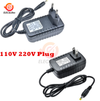 100-240V AC To DC 12V 2A Power Adapter อะแดปเตอร์ชาร์จ EU US ปลั๊กมาตรฐาน4.0มม. * 1.7มม. สำหรับ Switching LED Strip Light โคมไฟ