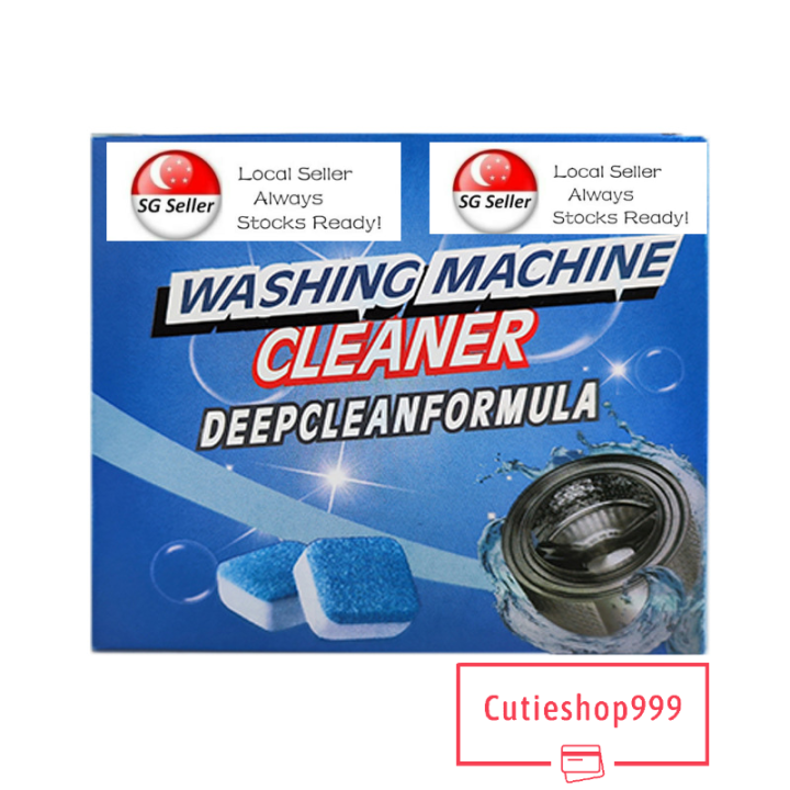 SG SELLER💕 Magic washing machine cleaner tablet for front load/top load