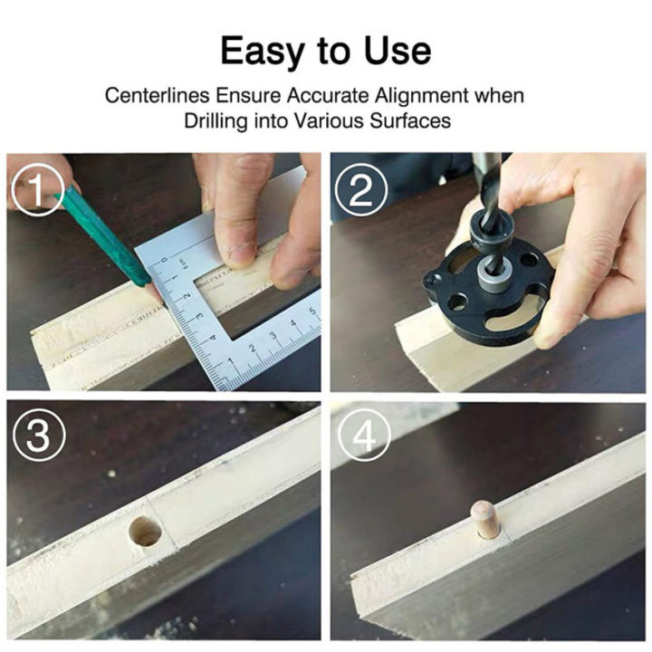 อัพเกรดการติดตั้ง3-10มม-รูแนวตั้งติดตั้งรูพรุนเจาะเจาะตำแหน่งเจาะเจาะแนวทางเครื่องมือช่างไม้
