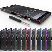 เคสโลหะหรูหราสำหรับ Sony Xperia XZ Premium Bumper G8142, G8141, SO-04K,กรอบอลูมิเนียมของแท้ SO-04J XZP 5.5 Funda