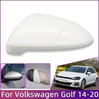 ฝาครอบกระจกอุปกรณ์เสริมรถยนต์สำหรับ Volkswagen VW Golf 2014 2015 2016 2017 2018 2019 2020 MK7 7.5กระจกมองหลังฝาครอบตัวเรือน