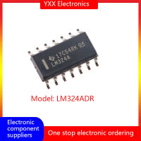 ชิปวงจรรวมแบบสี่ทิศทาง SOIC-14 LM324ADR SMD ใหม่ของแท้เครื่องขยายเสียงปฏิบัติการ