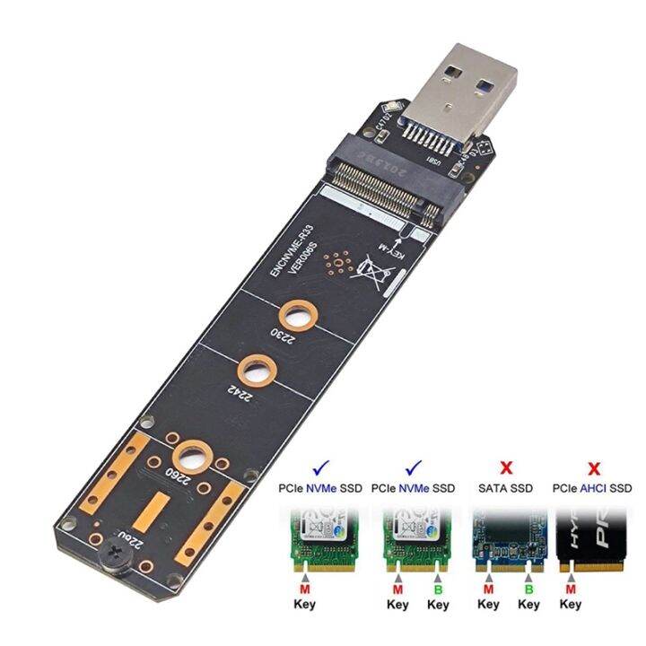 m-2-nvme-ssd-to-usb3-2-gen2-10gbps-adapter-m-2-nvme-ssd-adapter-for-2230-2242-2260-2280-nvme-m-2-ssd-rtl9210b