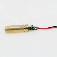 Red 635nm5mW Dot Laser ModulDC Enter 3V/5V Metal BronzeHead Target Photoelectric Source manufacturerFree Customization7.5X23.5mm