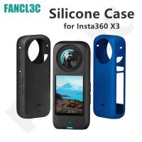 Silicone Protective Case For Insta360 X3 Panoramic Camera Soft Shell Dustproof Protective Sleeve for Insta360 One X3 Accessories