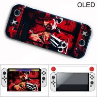 2023 NEW Hard PC Protection Shell Cover Case With Charging Dock Station Front Skin Case For Switch OLED Game Accessories