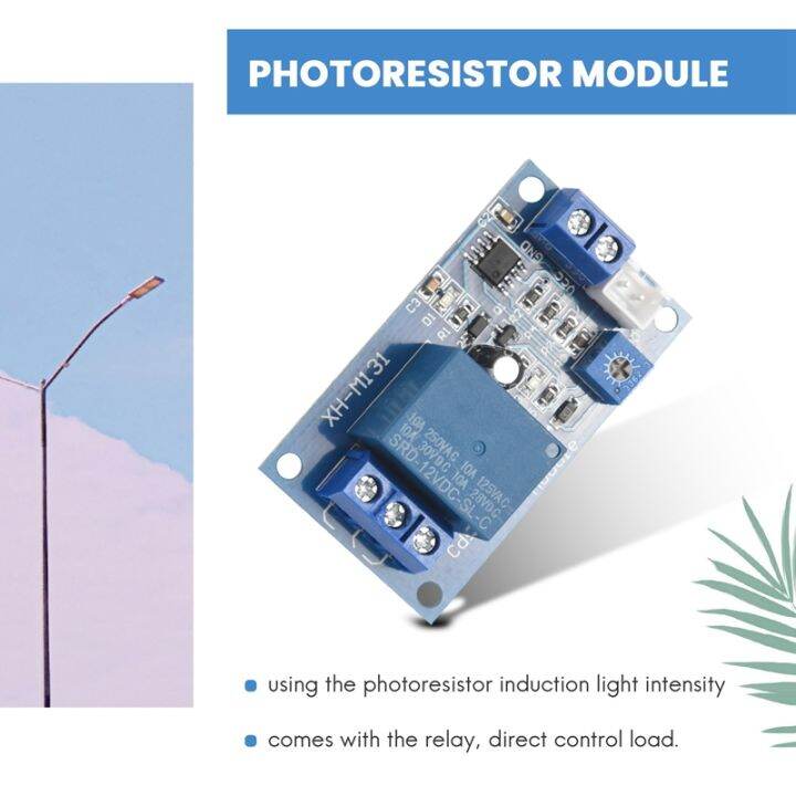 12v-light-control-switch-photoresistor-relay-module-detection-sensor-xh-m131