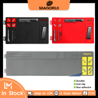 MAGORUI ยุทธวิธียางทำความสะอาดเสื่อ Essential Maintenance Pad ยาง Anti-Slip Mat Armorers เสื่อป้องกันน้ำมันกันน้ำสารเคมีทนแผ่นยางแม่เหล็ก