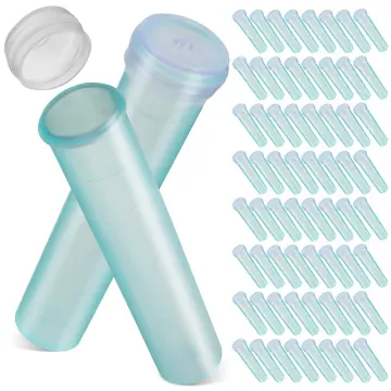 Pack Of 50 Plastic Flower Tubes Transparent Water Tube For Flowers,  Reusable Flowers, Water Tubes