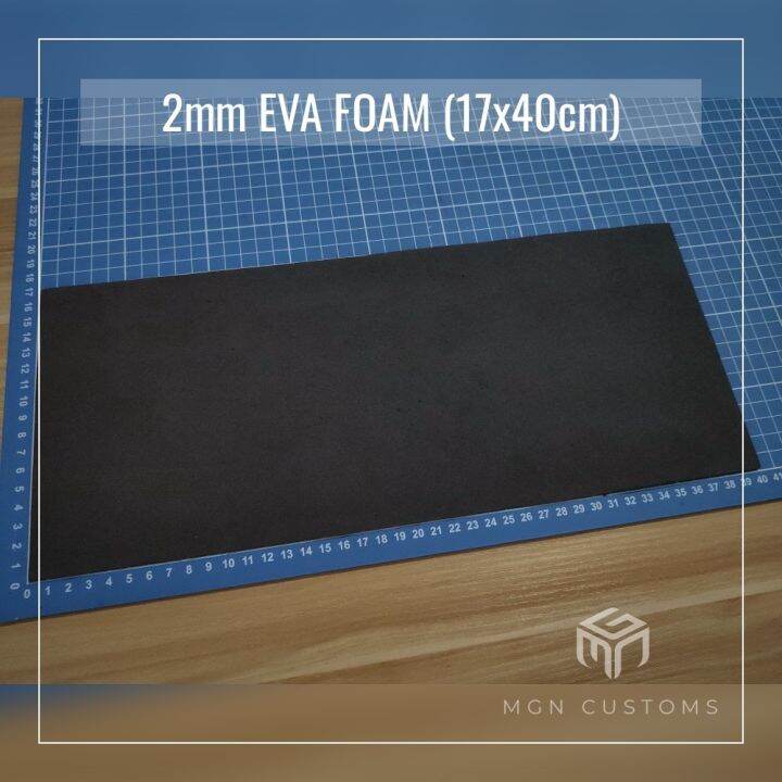 EVA Foam sheets for Keyboard Dampener Mechanical Keyboards 2mm (17x40cm) Crafts Cosplay Sheet