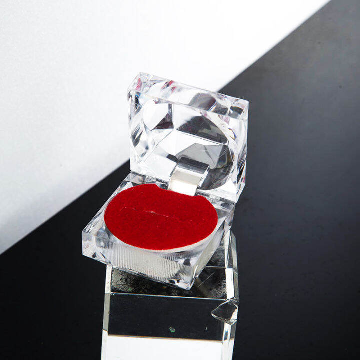 cube-corners-earnail-stand-dustproof-jewelry-box-transparent-crystal-box-acrylic-transparent-crystal-box-ring-box