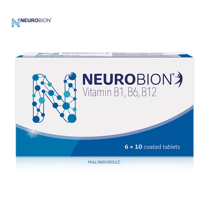 [Nerve Health Numbness] Neurobion Vitamin B1, B6, B12 Tablet (60's/Box