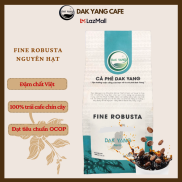 Cafe Fine Robusta dạng hạt 100% cà phê chín đỏ đặc sản - Fine 500g ĐẮK