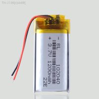 3.7V 1200mAH 102040 Polymer Lithium ion / Li-ion Battery For GPS Mp3 Mp4 Radio-controlled Electrical Device DVR CAM [ Hot sell ] rjsk69