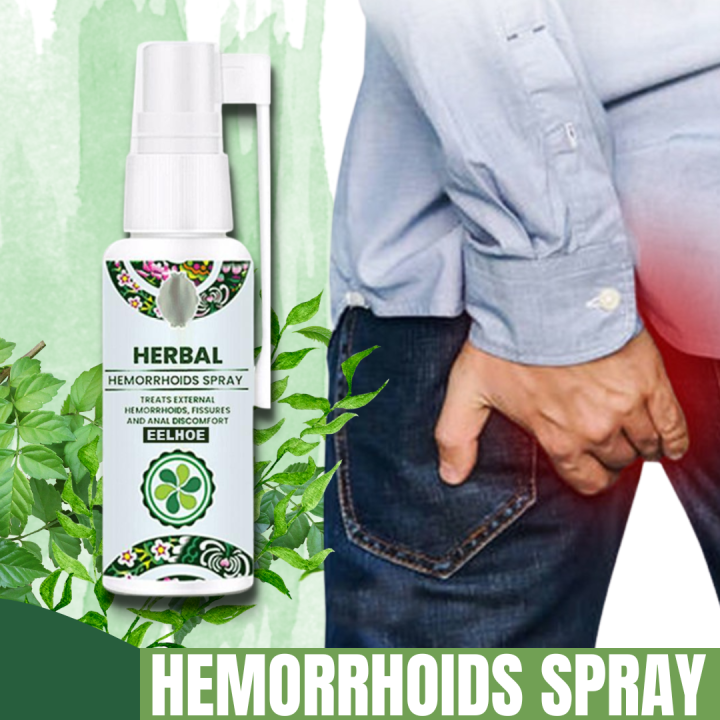 FAST EFFECT Herbal Hemorrhoids Spray Natural Herbal Hemorrhoids Spray ...