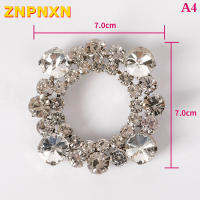 ZNPNXN 1ชิ้นคริสตัลรองเท้าคลิป Rhinestone เจ้าสาวงานแต่งงานรองเท้าอุปกรณ์เสริม