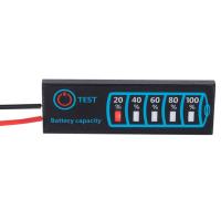 LED Power Display Board Dc5-30V 12V 24V Power Indicator Lithium Lead Acid Battery General Power Display