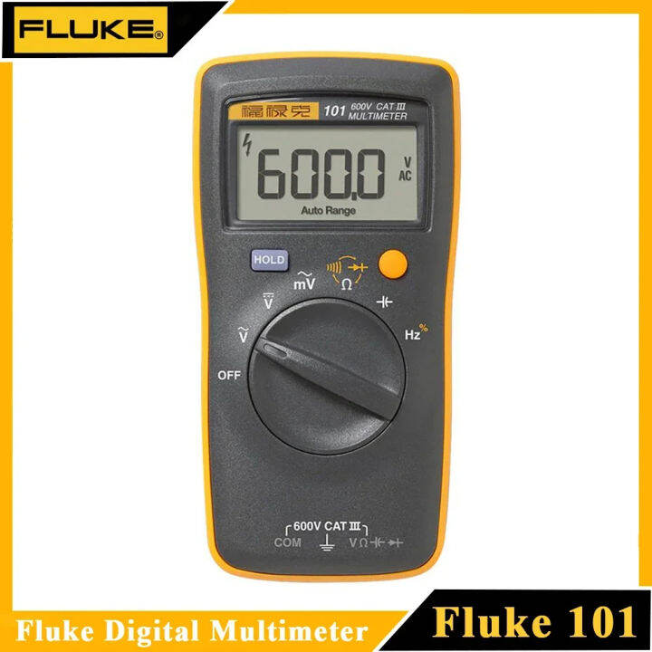 Fluke 101 106 107 Pocket Multimeter Smart Digital Tester Professional ...