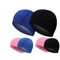 Ultra thin Bathing Caps Free Size Comfortable Swimming Caps For Men Women Elastic Nylon Ear Protection Long Hair Swimming Hat Swim Caps