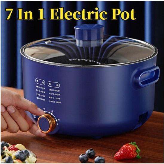 New Arrival KONKA 5L Multipurpose Electric Pot Home Nonstick Round