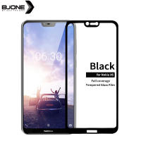 สำหรับ Nokia 6.1 Plus/ สำหรับ Nokia X6 BJONE เต็มรูปแบบกระจกนิรภัยหน้าจอ5.8นิ้วฟิล์มป้องกัน