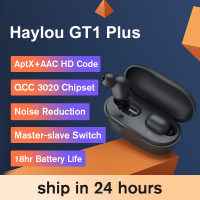 Haylou GT1 Plus APTX 3D หูฟังไร้สายเสียงจริงระบบสัมผัส DSP หูฟังบลูทูธตัดเสียงรบกวน QCC 3020ชิป