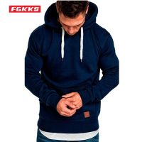 【jw】✓❣  FGKKS 2023 Color Mens Hoodies Sweatshirt Sleeve Boy Top Blouse Fashion Sweatshirts Male